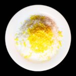 چلو زعفرانی با روغن حیوانی